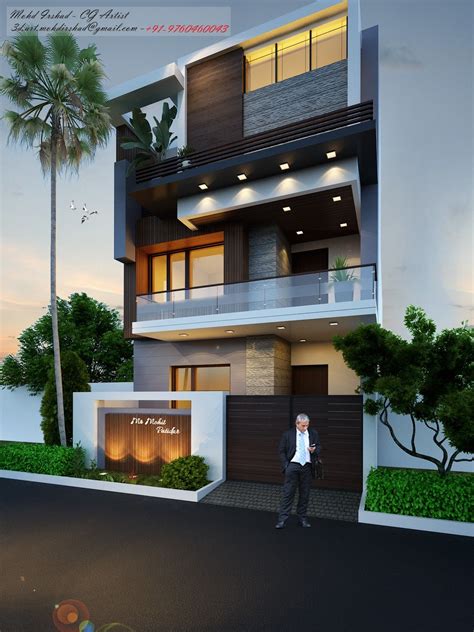 Collection by arien grosskurth • last updated 2 weeks ago. Pin by Architecture Art on 3D home design's in 2020 | Facade house, Modern bungalow exterior ...