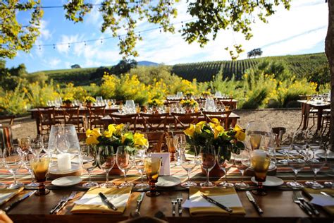 A unique feature typical of a napa valley wedding is getting to have the ceremony outdoors. Napa Sonoma Wedding Venues (Corporate, Mitzvahs and parties too! )