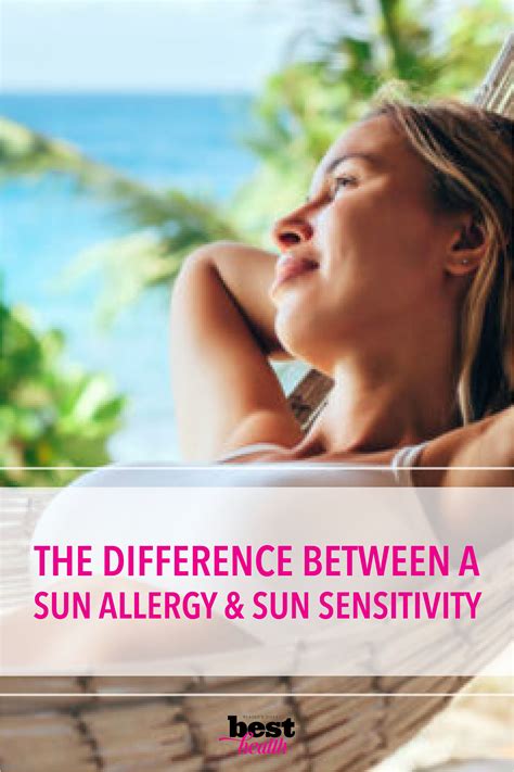 How To Tell The Difference Between A Sun Allergy And Sun Sensitivity