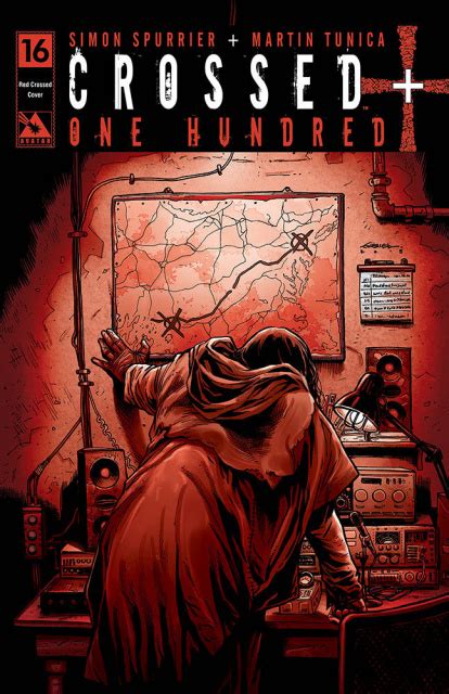 Crossed One Hundred 16 Red Crossed Cover Fresh Comics