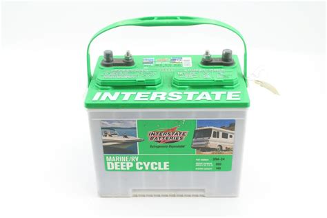 Interstate Batteries Marine Rv Deep Cycle Battery Property Room