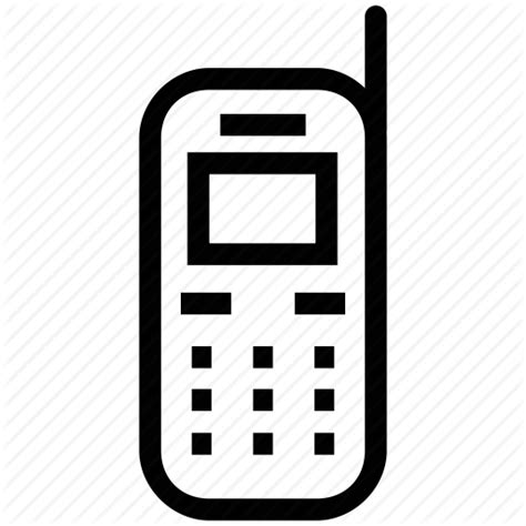 Cell Phone Icon At Getdrawings Free Download