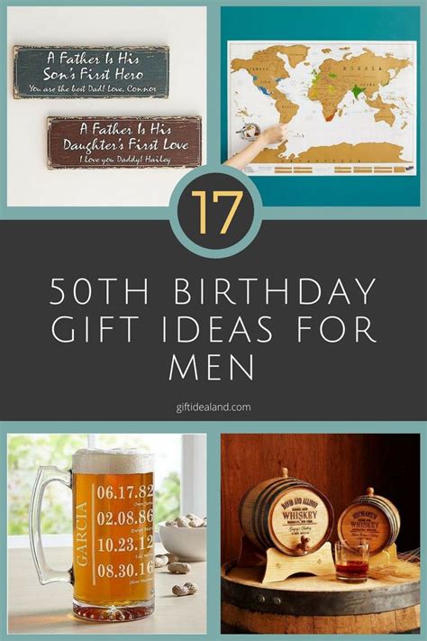 Find unique birthday gifts for him that will blow his mind like the candles he's about to blow out. 17 Good 50th Birthday Gift Ideas For Him | Dads, 50th ...