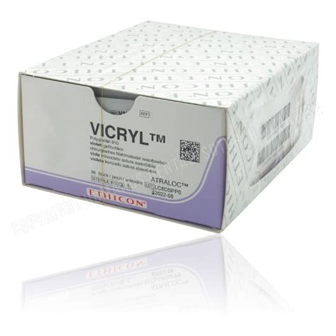 Vicryl Suture 2 0 V333h Ct 2 Needle 70 Cm Purple Suture Online