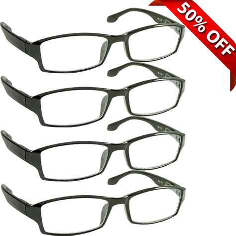 Reading Glasses 2 25 Best 4 Pack Of Readers For Men And Women 180 Day Guarantee