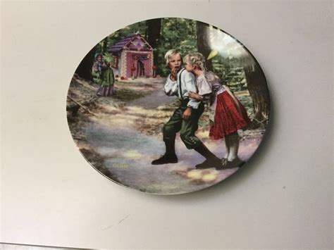 1982 Hansel And Gretel Numbered Collector Plate Konigszelt Bayern