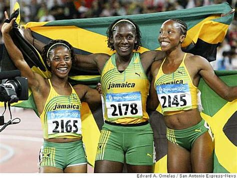 Jamaican Sprinters On The Fast Track Sfgate