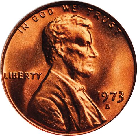 Value Of 1973 D Lincoln Cents We Appraise Modern Coins