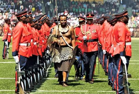 King Mswati Age Children Wives Siblings Education Buys Rolls Royce