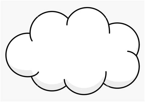 Cloud Black And White Clip Art