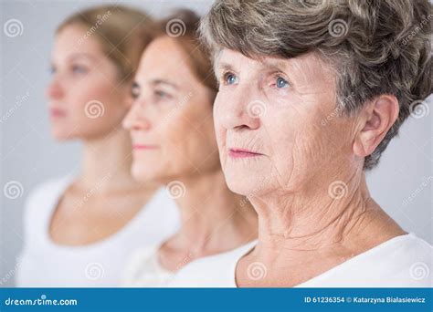 Picture Presenting Aging Process Stock Photo Image 61236354
