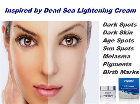 Buy Inspired By Dead Sea Lightening Bleaching Whitening Brightening