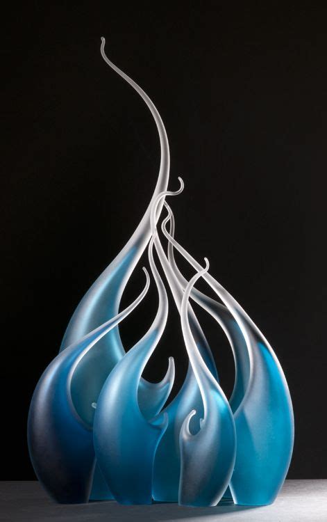 Dynamic Cosmos Blown Glass Art Glass Art Sculpture Glass Art