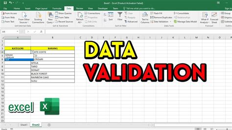 FAQs Formula Excel untuk Validasi Data Tidak Langsung