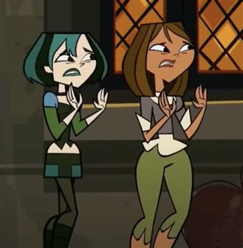 Gwen X Courtney Total Drama Island Drama Cartoon Icons