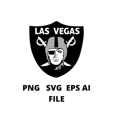 Las Vegas Raiders Nfl Football Logos Svg Ai Eps Png Logo Etsy