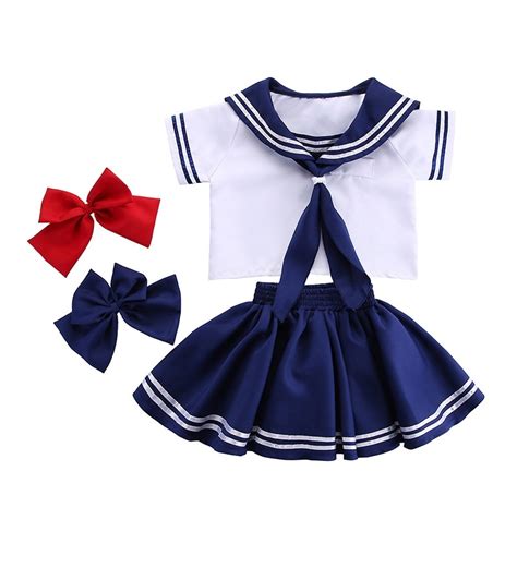 Sea Sweetie Girls Navy Sailor Uniform Rockabilly Costume Pin Up Fancy