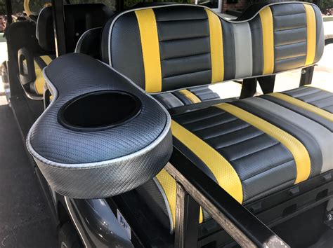 Golf Cart Seats Comfort Covers And Custom Designs