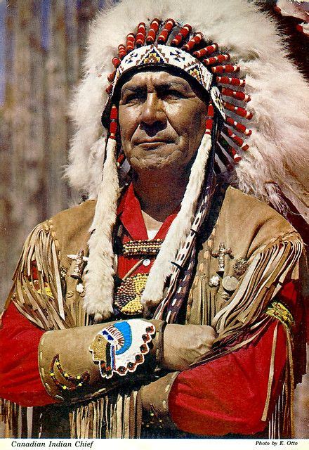 Canadian Indian Chief Native American Pictures Native American