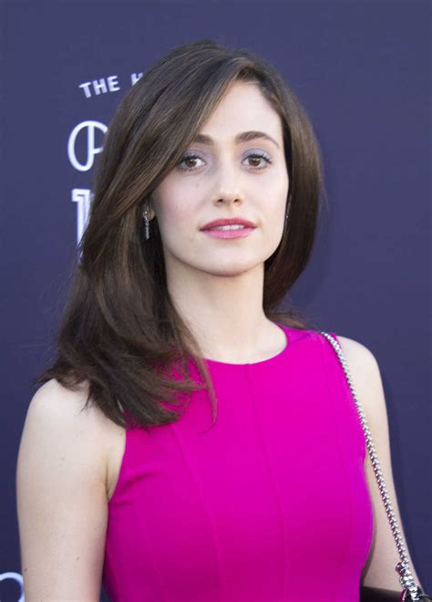 An emmy award, or simply emmy, is a trophy presented at one of the numerous annual american events or competitions that each recognize achievements in a particular sector of the television industry. Emmy Rossum Attends the Women in Entertainment Breakfast ...