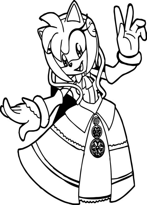 Save & print free ➤the amy rose coloring worksheets for your child to strengthen world of imagination & creativity. Princess Amy Rose Coloring Page | Decoração, Ideias ...