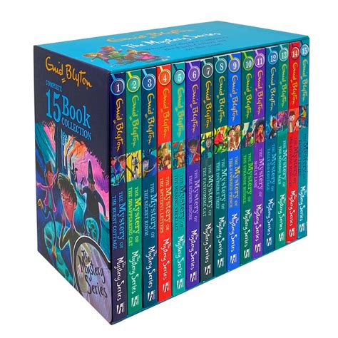 Enid Blyton Mystery Stories Series 15 Books Box Set