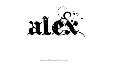 Alex Name Tattoo Designs Name Tattoos Tattoo Designs Name Tattoo