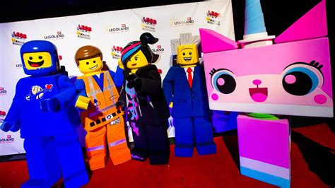 Meeting Unikitty Emmet Wyldstyle Risky Business And Benny At Legoland