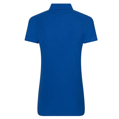 Royal Blue Ladies Fitted Polo Shirt Brook Hi Vis High Quality