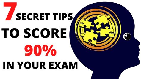 7 Secret Study Tips To Score 90 In Your Exams Youtube