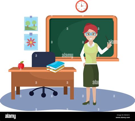 Teacher Cartoon Hi Res Stock Photography And Images Alamy