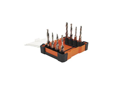 Klein Tools 32217 8 Piece Drill Tap Tool Kit Tequipment