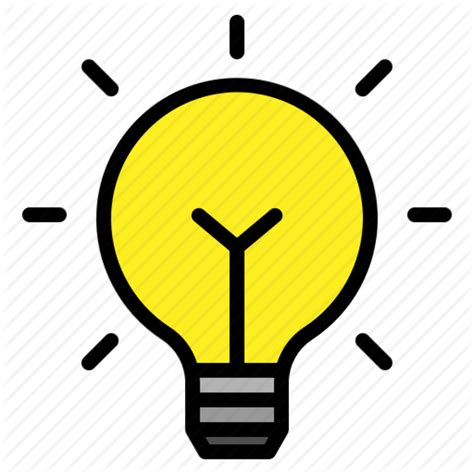 Download High Quality Light Bulb Clipart Bright Idea Transparent Png