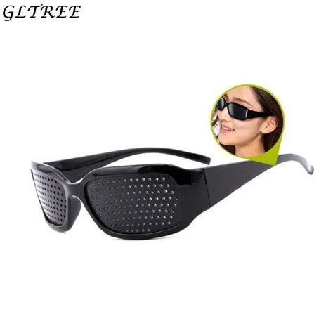 gltree 2018 pin hole sunglasses women anti myopia anti fatigue pinhole glasses protect eyes men