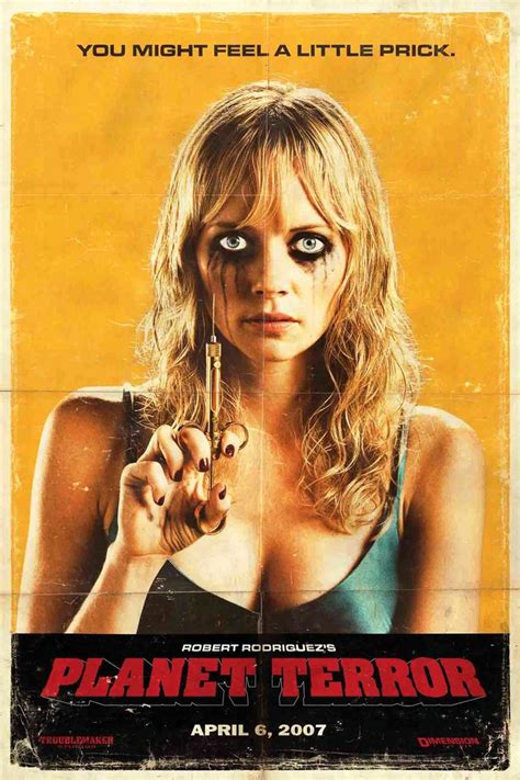Planet Terror Directed By Robert Rodriguez Terror Movies Horror Movie Posters Grindhouse