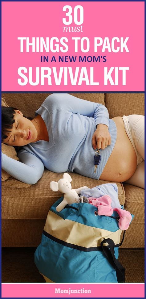 Must Things To Pack In A New Mommy Survival Kit Mom Survival Kit