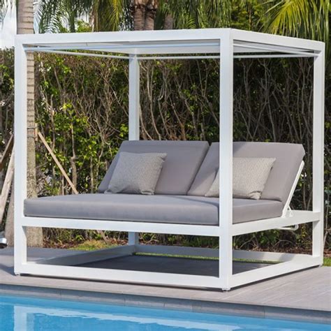 Having an outdoor bed to sit and relax is a perfect way to spend time close to nature. Seacoast, Outdoor, Daybed, day bed, source outdoor, canopy ...