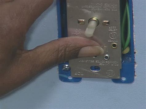 Identify the different colored wires, and attach the wires to the dimmer in the same way they had been attached to the switch. How to Install a Dimmer Switch | how-tos | DIY