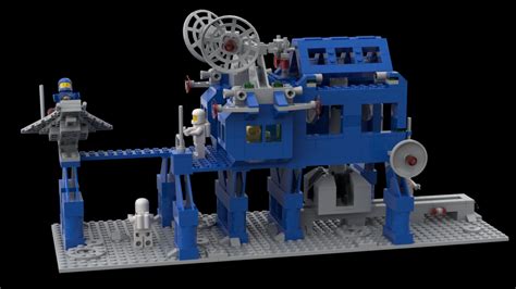 Lego Moc Classic Space Reimagined Intergalactic Command Base 6971 By