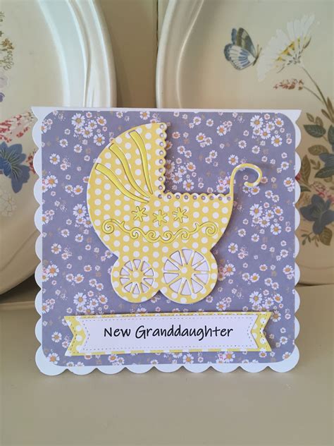 New Grandbabe Card Making Greeting Cards Cards