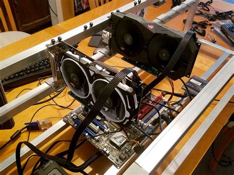 Building mining rigs and mining cryptocurrencies used to be considered a thing that only nerds and computer geeks do. Ethereum GPU mining rig testbed. | Ethereum mining, Rigs ...