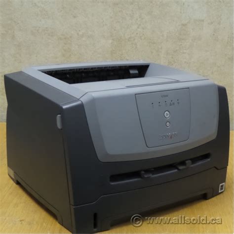 Lexmark e250d drivers will help to eliminate failures and correct errors in your device's operation. Lexmark E250D Monochrome Laser Computer Printer - Allsold.ca - Buy & Sell Used Office Furniture ...