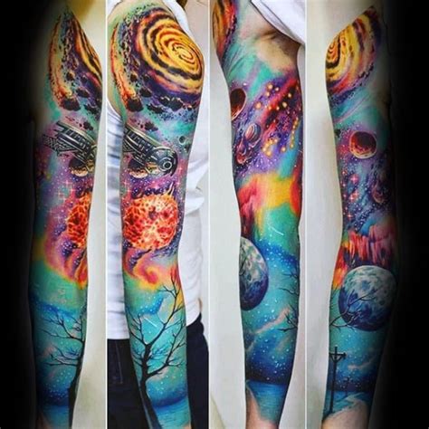 90 Cool Astronomy Tattoos For Men 2024 Inspiration Guide