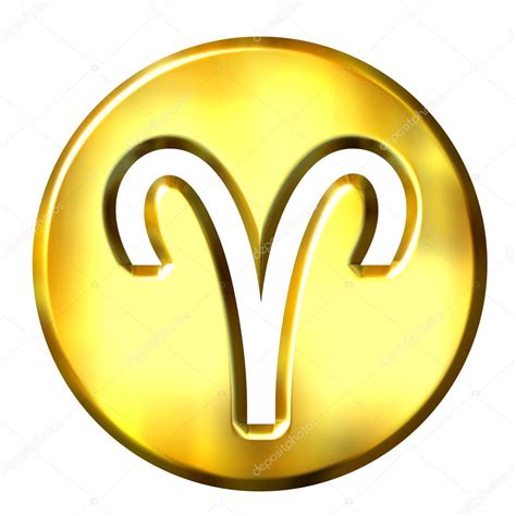 3d Golden Aries Zodiac Sign ⬇ Stock Photo Image By © Georgios 1394679