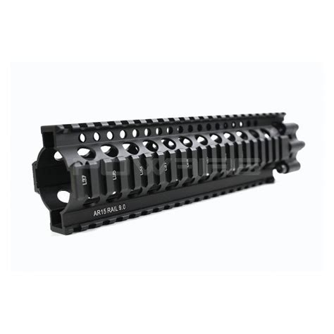 Has unveiled the latest advancement in rail systems for the ar15 platform. Madbull 9 inch Daniel Defense Lite Rail Picatinny Handguard (Black)