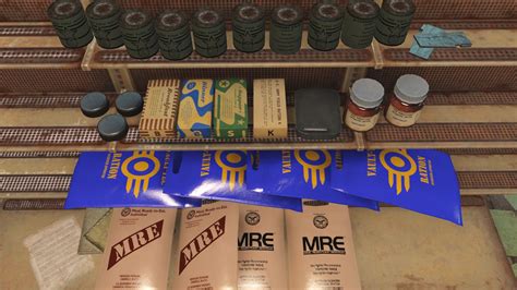Rations And Mres Invokers Meals Ready To Eat Redux At Fallout 4