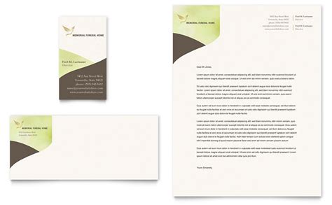 If yes, you are in the right place! Memorial & Funeral Program Business Card & Letterhead Template - Word & Publisher