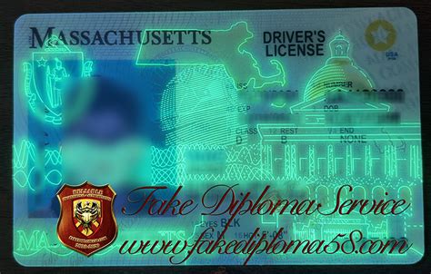 How Much Does A Fake Massachusetts Driver License With Scannable Details