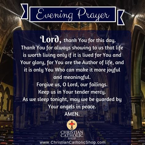 Evening Prayer Catholic Friday 1 10 2020 Christian Catholic Media