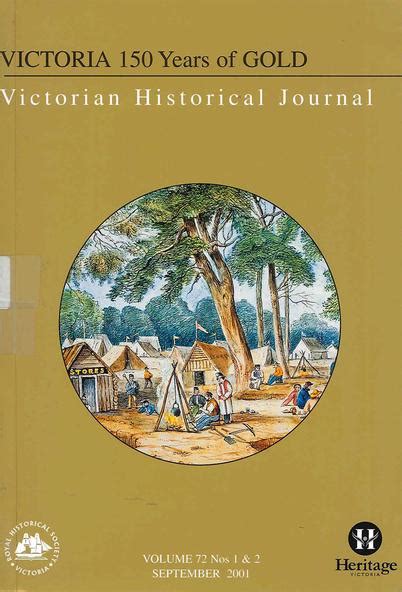 Periodical Royal Historical Society Of Victoria Victorian Historical